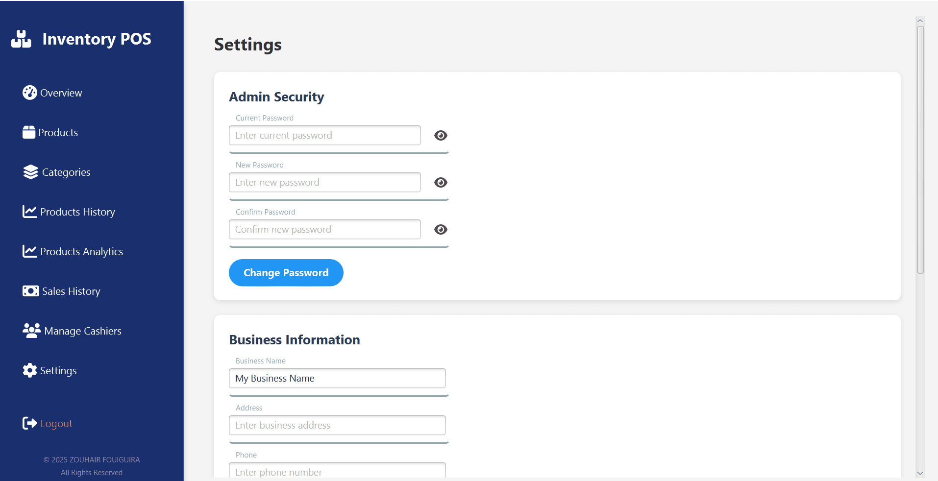 System Settings