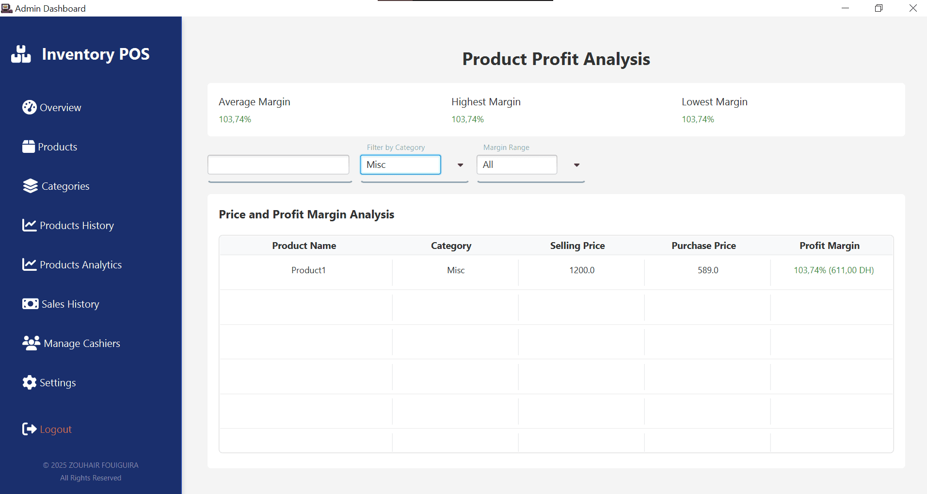 Analytics Dashboard